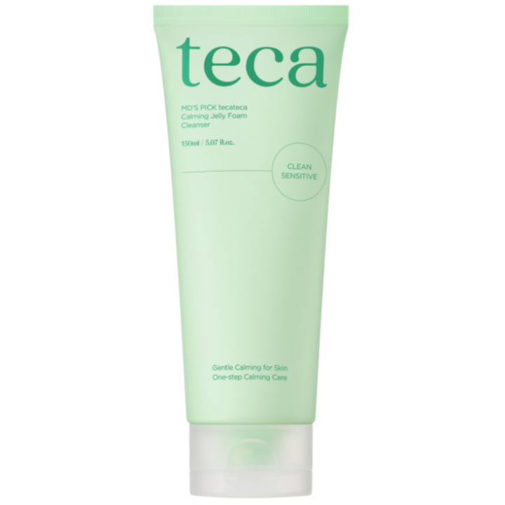 Tecateca Calming Jelly Foam Cleanser, 150ml, 1pack
