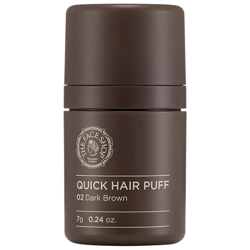 Quick Hair Puff, 7g, 02 Dark Brown, 1pack
