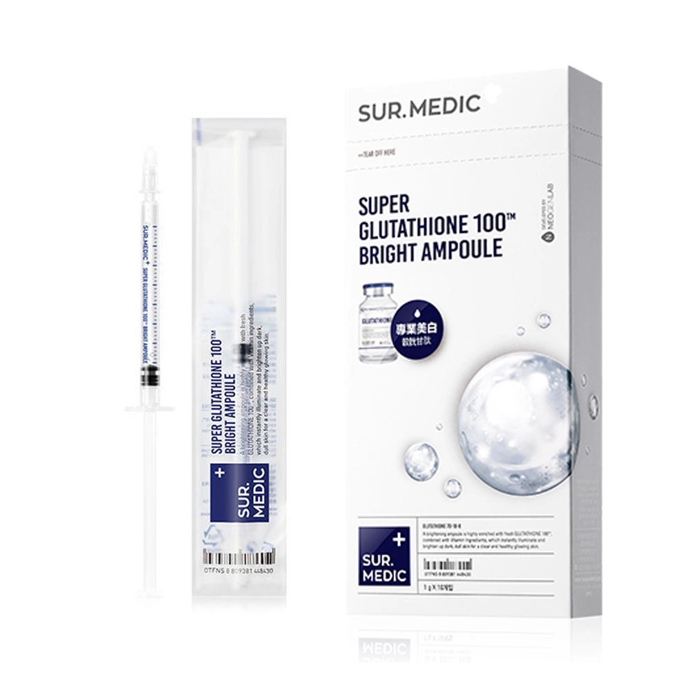 Super Glutathione 100 Bright Ampoule, 1ml*10ea, 1pack