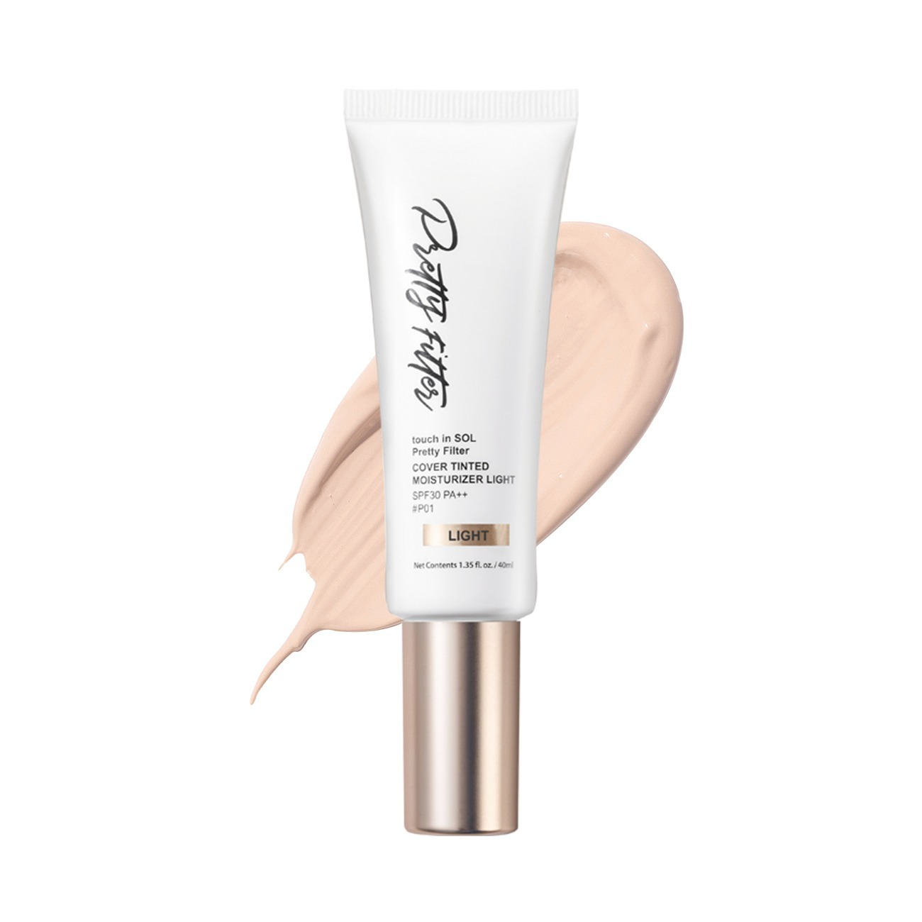 Cover Tinted Moisturizer [SPF30/PA++], 40ml, P01 Light, 1pack