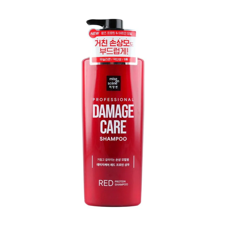 Damage Care Red Protein Shampoo