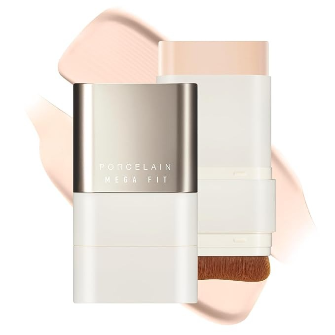 Mega Fit Stick Foundation Master Porcelain [SPF50+/PA++++], 	16g, 00C Fair, 1pack