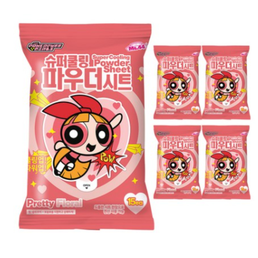 Super Cooling Powder Sheet [Pretty Floral]