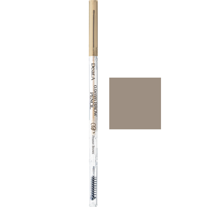 0.9mm Eyebrow, 0.07g, Peanut Brown, 1pack
