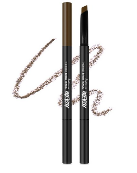 The First Brow Pencil, 0.3g, Pecan Brown, 1pack