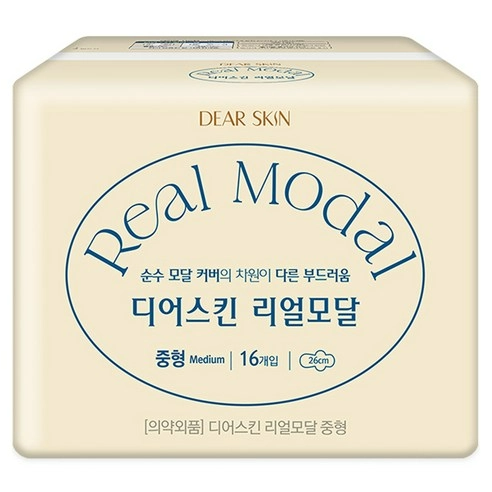 Real Modal Medium, 16ea, 1pack