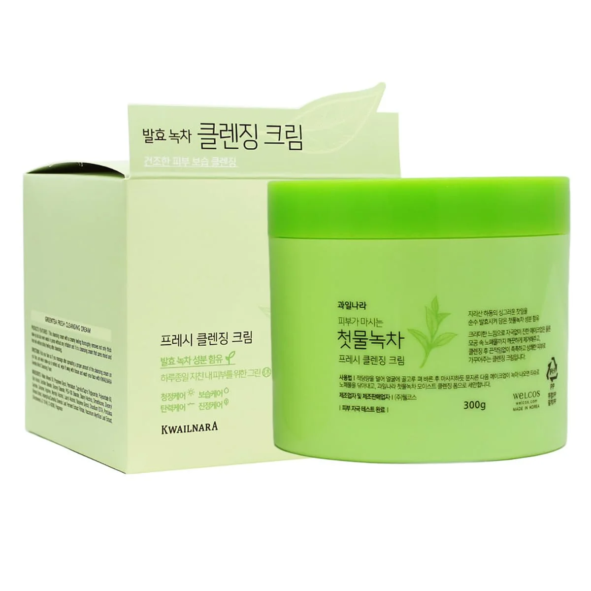 The First Green Tea Control Massage Cream, 300g, 1pack