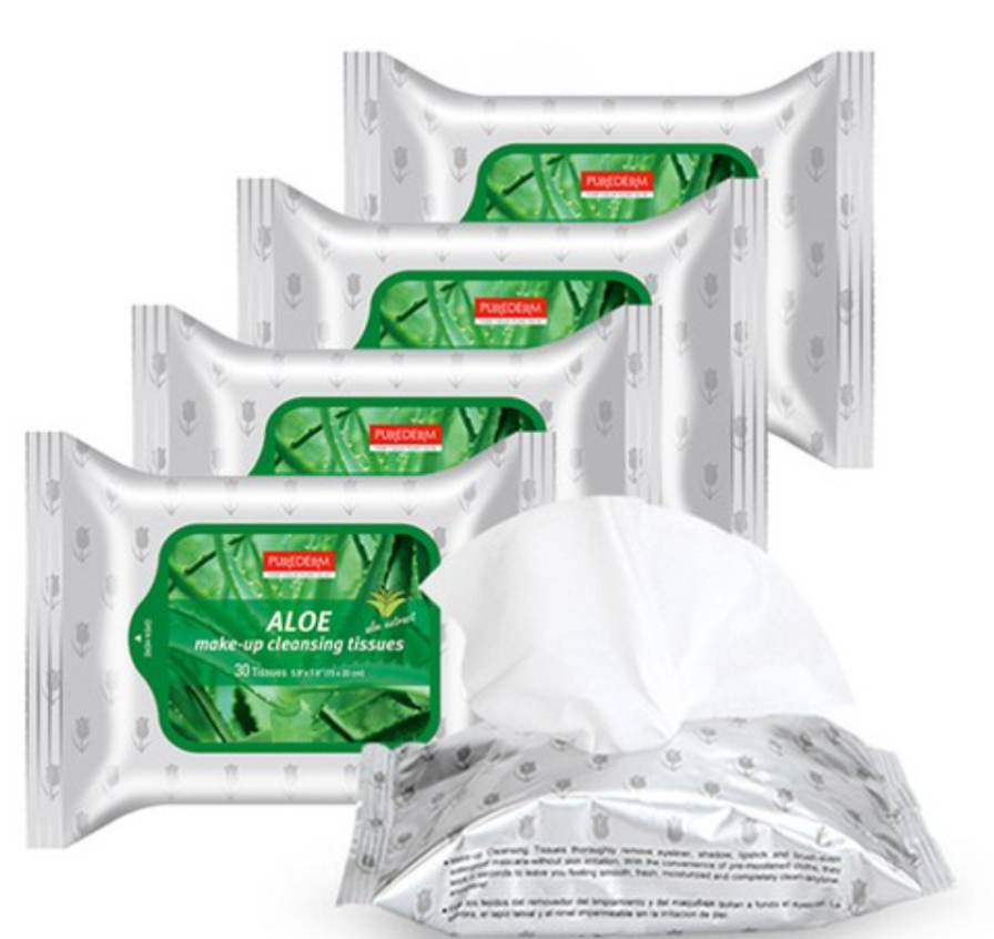 Aloe Make-Up Cleansing Tissue