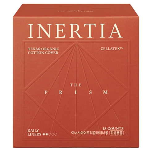 The Prism Organic Panty Liner, 18ea, 1pack