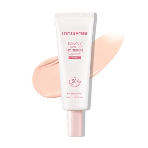 Daily UV Tone-up No Sebum Pink Sun Cream SPF50+ PA++++, 50ml - Image 1