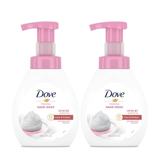 Foaming Hand Wash Peach & Lily - Image 1