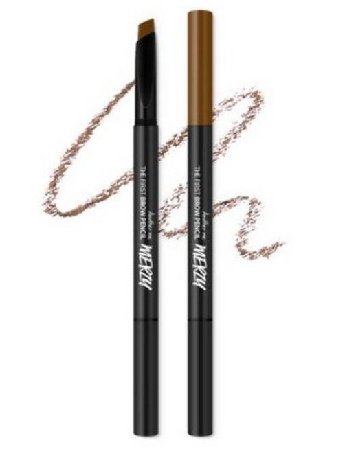 The First Brow Pencil, 0.3g, B3 Almond Brown, 1pack