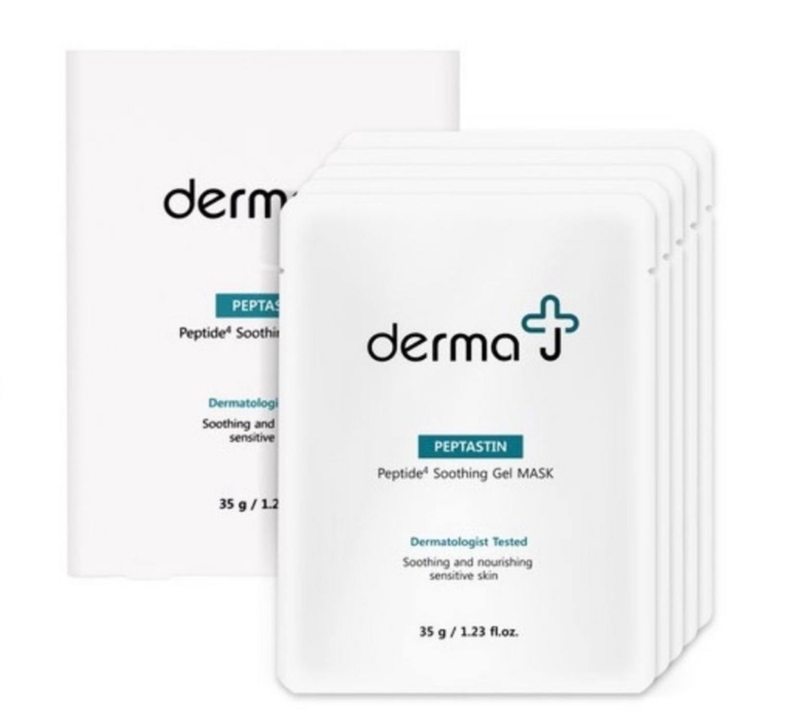 Peptastin Soothing Gel Mask, 35g*5ea, 1pack