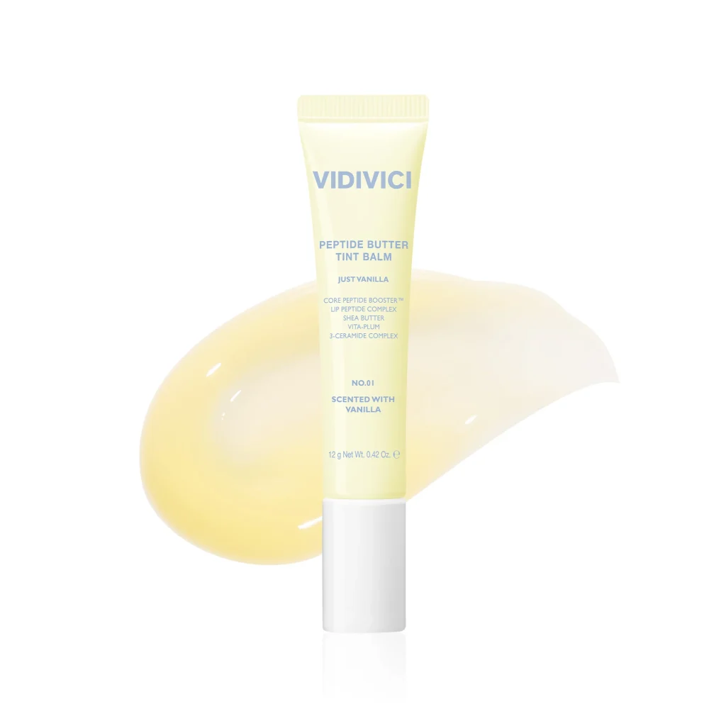 Peptide Butter Tint Balm, 12g, 01 Just Vanilla, 1pack