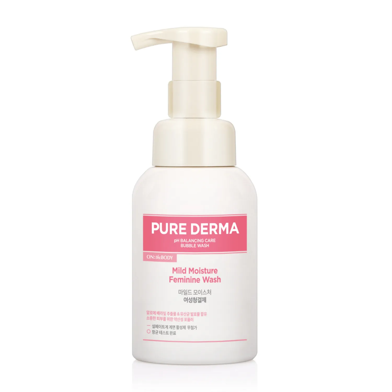 Pure Derma Mild Moisture Feminine Wash, 300ml, 1pack