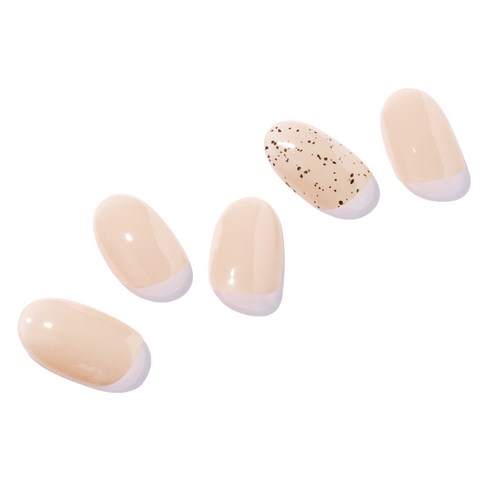 Gel Nail, 32ea, Pure Beige, 1pack