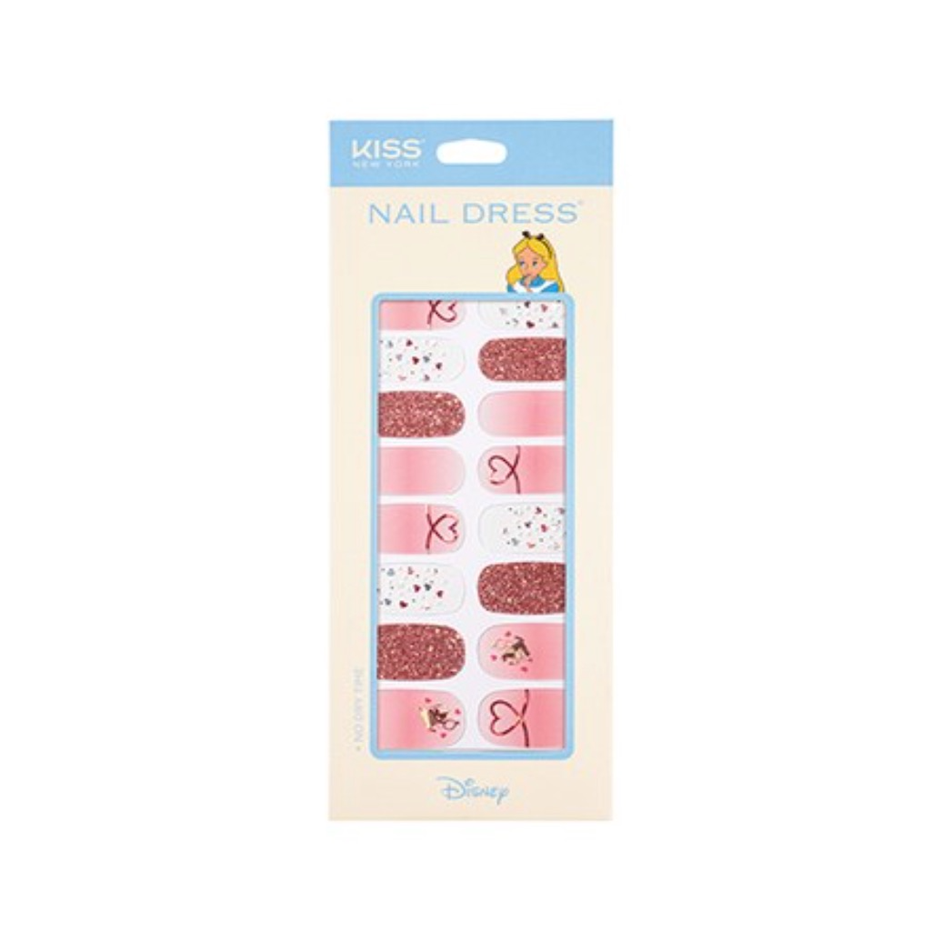 Disney Nail Dress Sticker, 24ea, Happy Unbirthday, 1pack