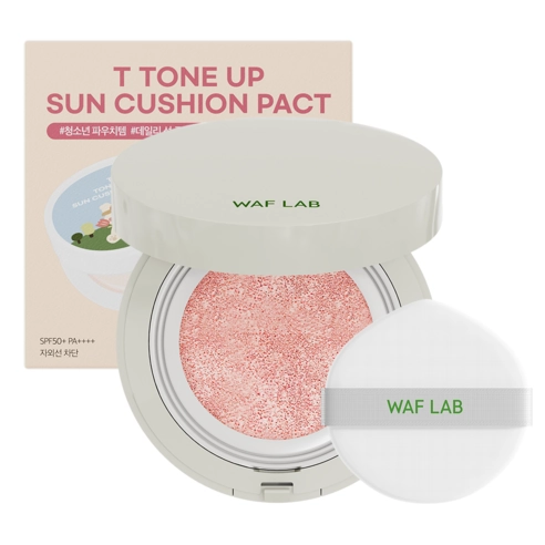 T Tone-up Sun Cushion Pact [SPF50+/PA++++], 15g, 1pack