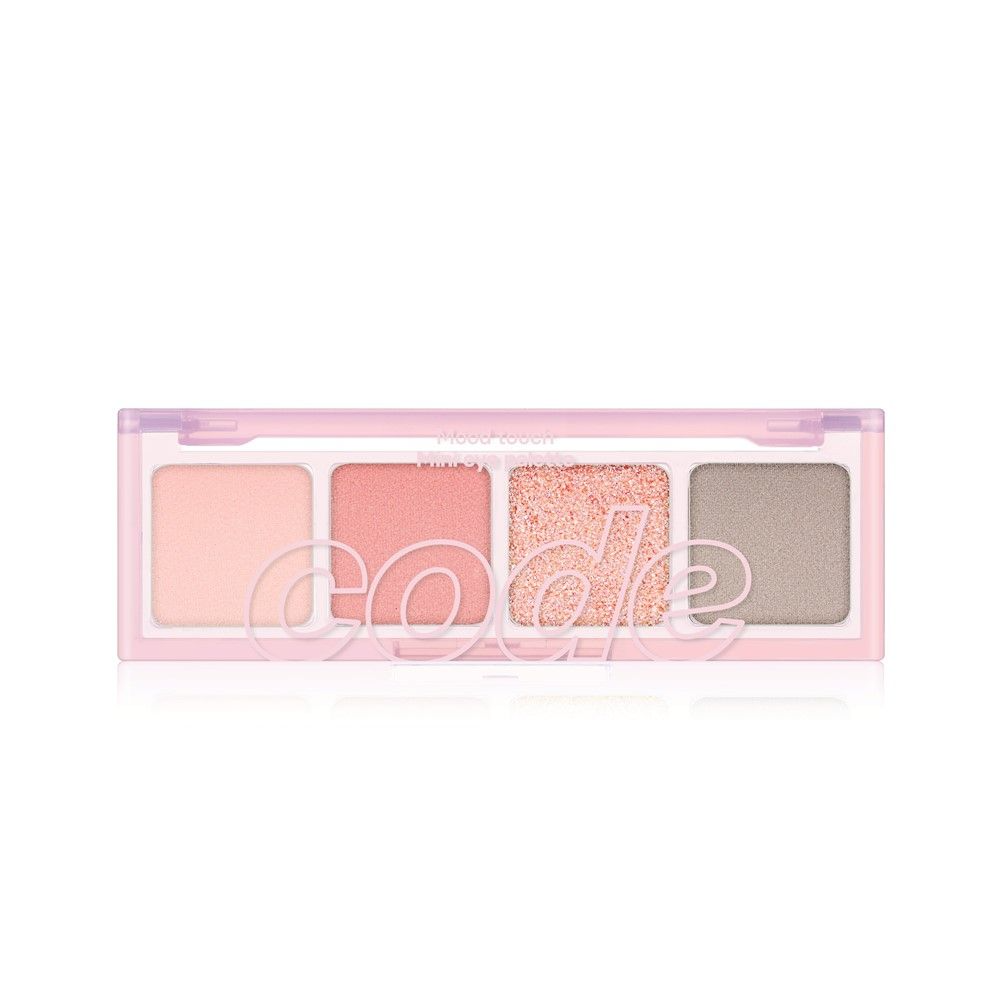 Mood Touch Mini Eye Palette, 2.3g, 03 Powdery Pink, 1pack