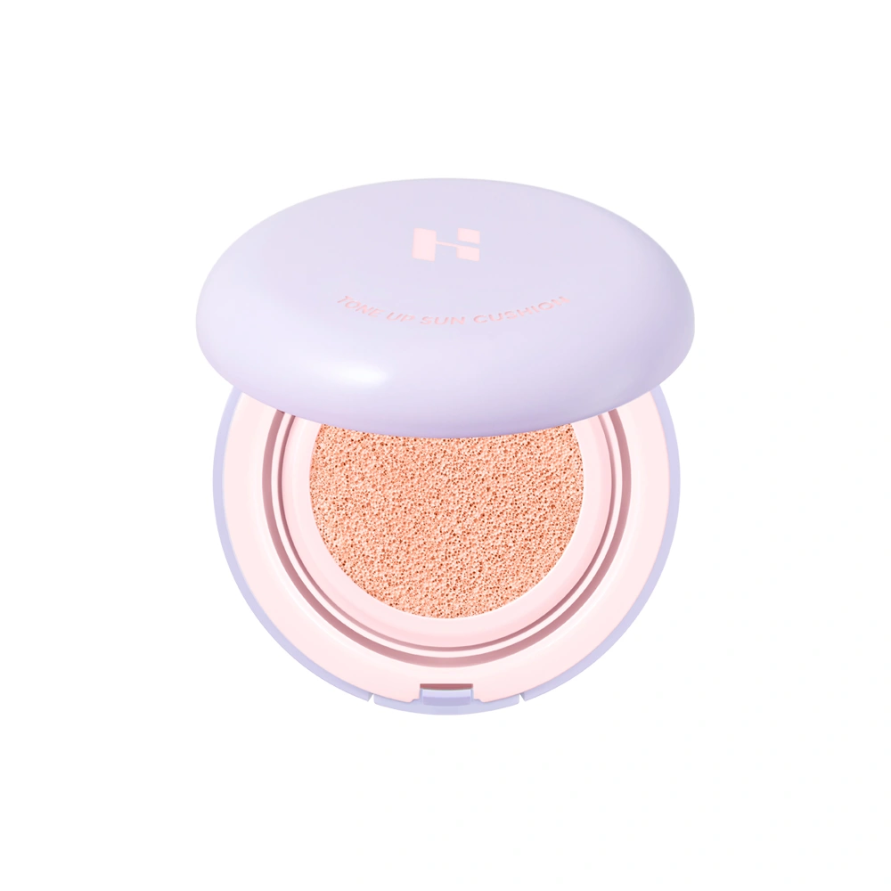 Makeup Tone-Up Sun Cushion, 14g, 01 Cream Peach - Image 1