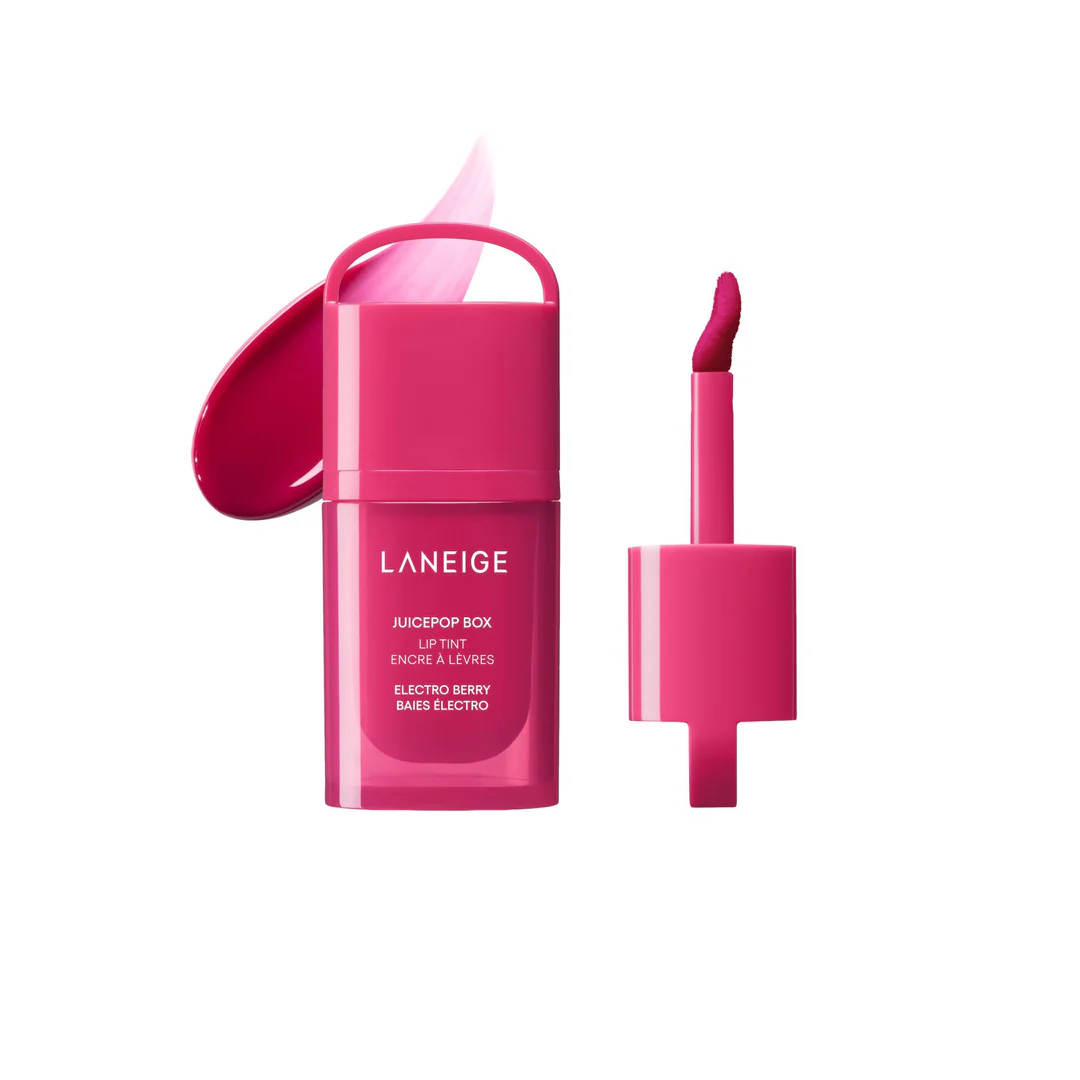 JuicePop Box Lip Tint, 4.5g, 05 Electro Berry, 1pack - Image 1