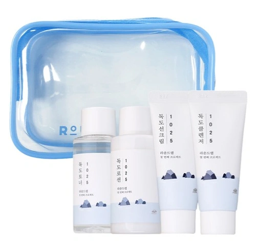 Round Lab 1025 Dokdo Travel Kit + Pouch Set - Image 1