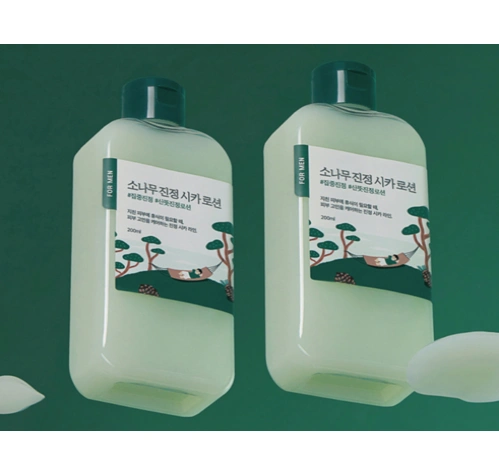 For Men Pine Soothing Cica Toner + Lotion Set - Image 3
