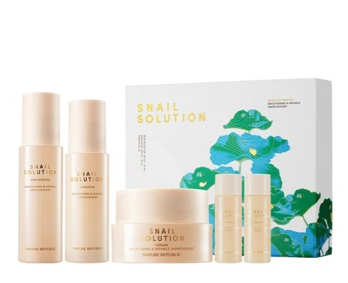 Snail Solution Skincare 3-Piece Set - Image 1