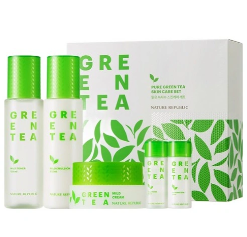 Clear Green Tea Water Skincare Set - Image 1