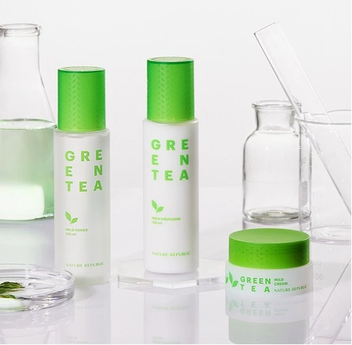Clear Green Tea Water Skincare Set - Image 3