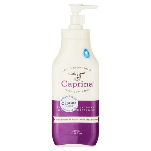 Fresh Goat Milk Amazing Body Wash Cleanser [Shea Butter], 350ml, 1pack - Image 1