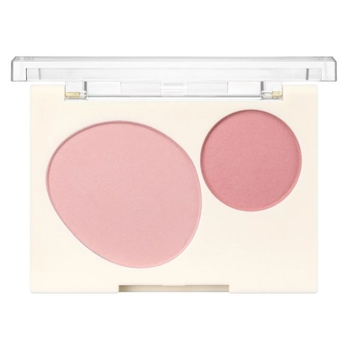Fluffy Dual Blusher, 7.4g, 02 Rosy Beige, 1pack