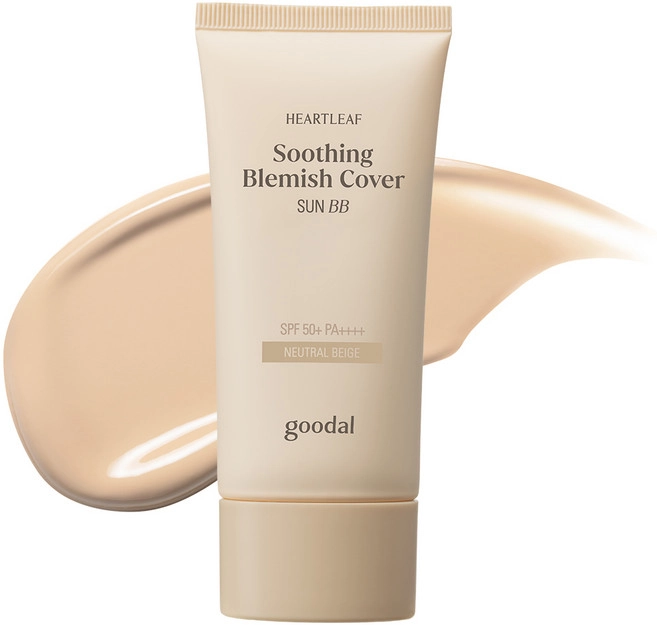 Heartleaf Soothing Blemish Cover Sun BB [SPF50+/PA++++], 50ml, Neutral Beige, 1pack
