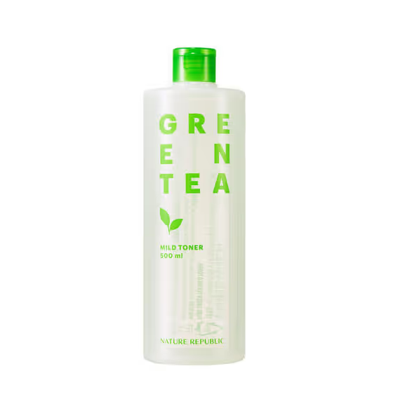 Clear Green Tea Water Mild Big Toner, 500ml, 1pack - Image 1