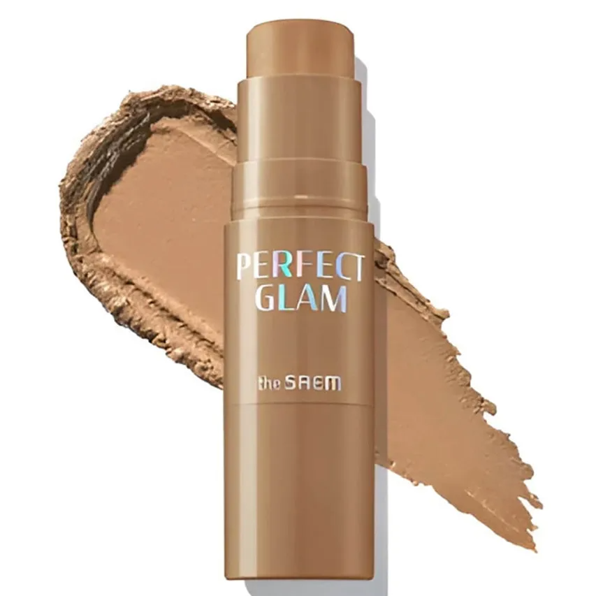 Perfect Glam Stick Blusher, 6g, BR01 Brown Choux, 1pack - Image 1
