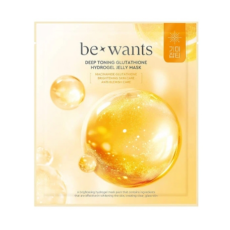 Deep Toning Glutathione Hydrogel Jelly Mask, 4ea, 1pack