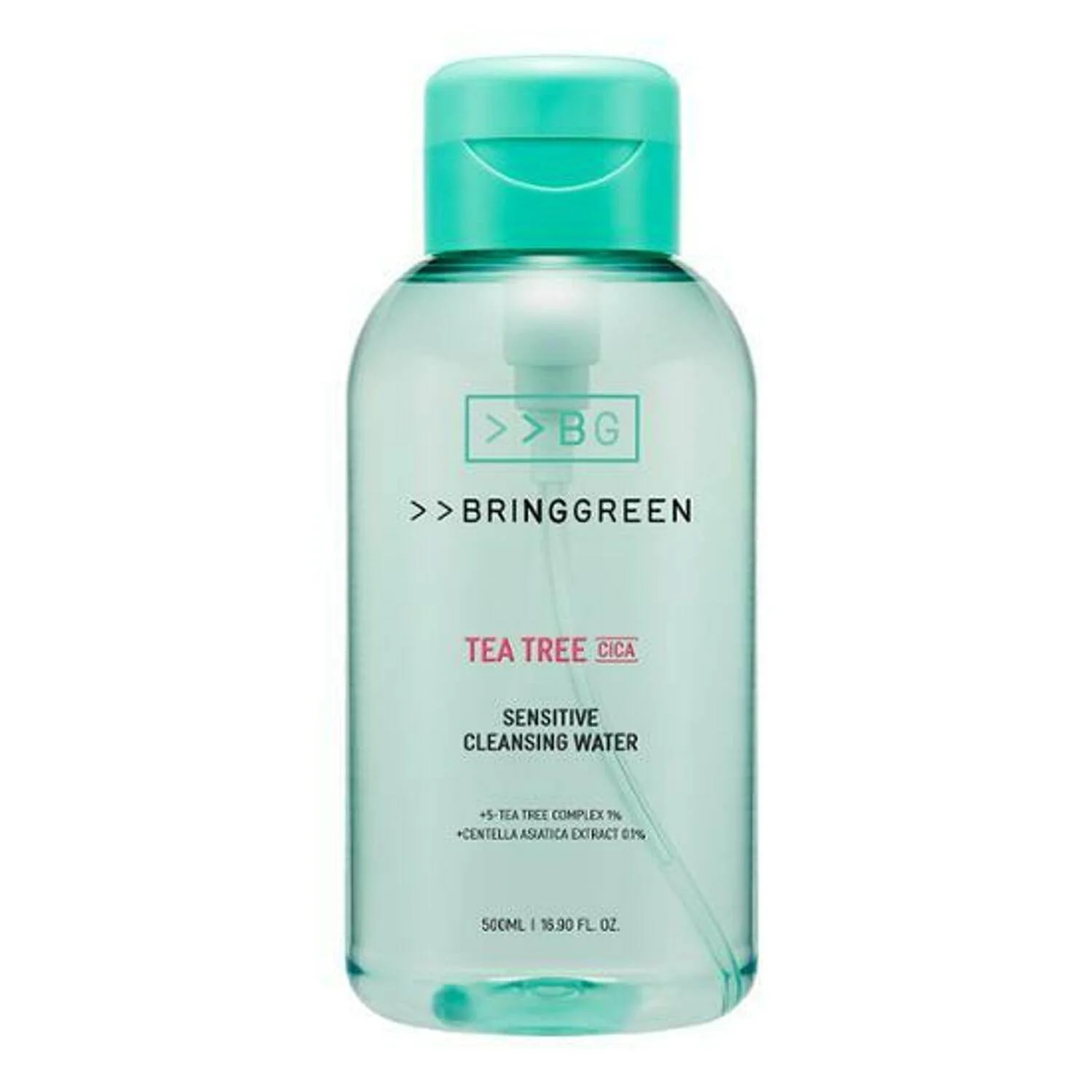 Tea Tree Cica Sensitive Cleansing Water, 500ml, 1pack