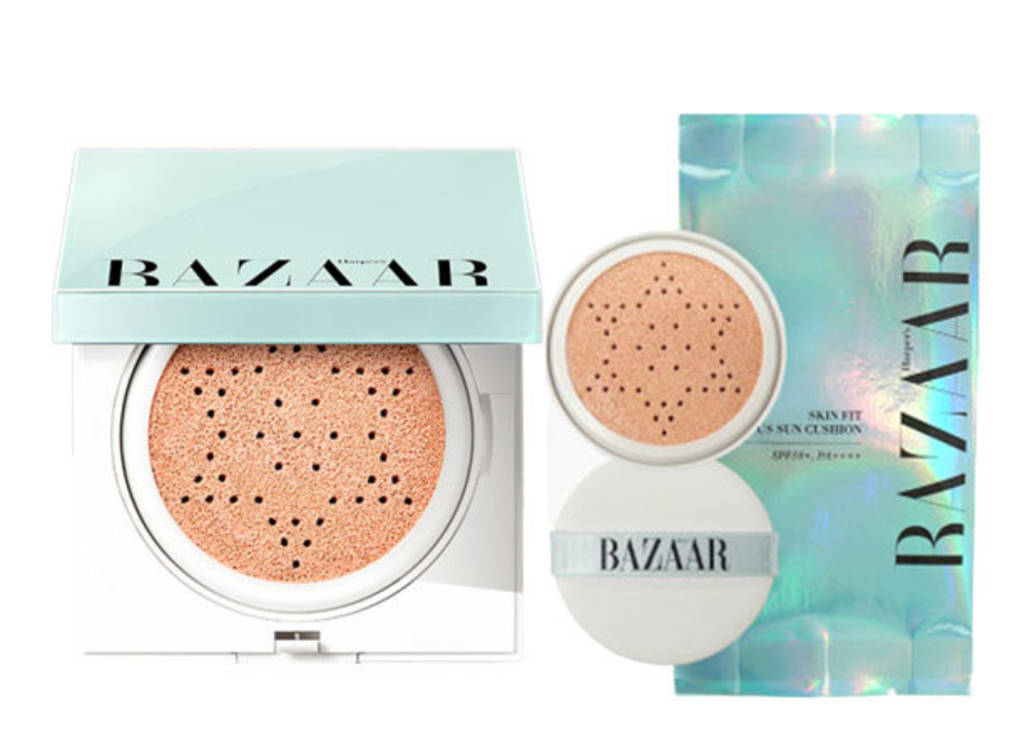 Skin Fit Luminous Sun Cushion [SPF50+/PA++++], 15g+15g, 1set