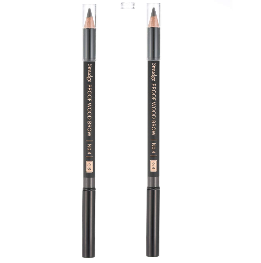 Smudgeproof Wood Eyebrow, 1.5g, Gray Brown