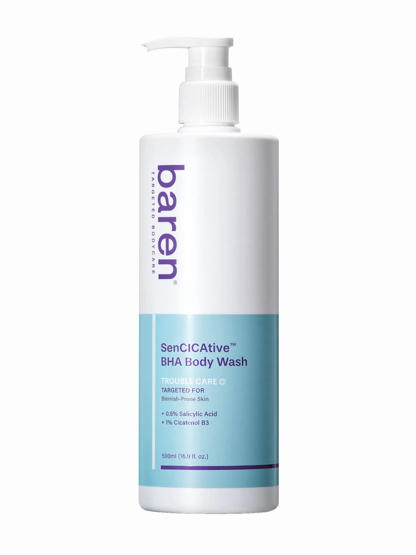 SenCICAtive BHA Body Wash, 500ml, 1pack