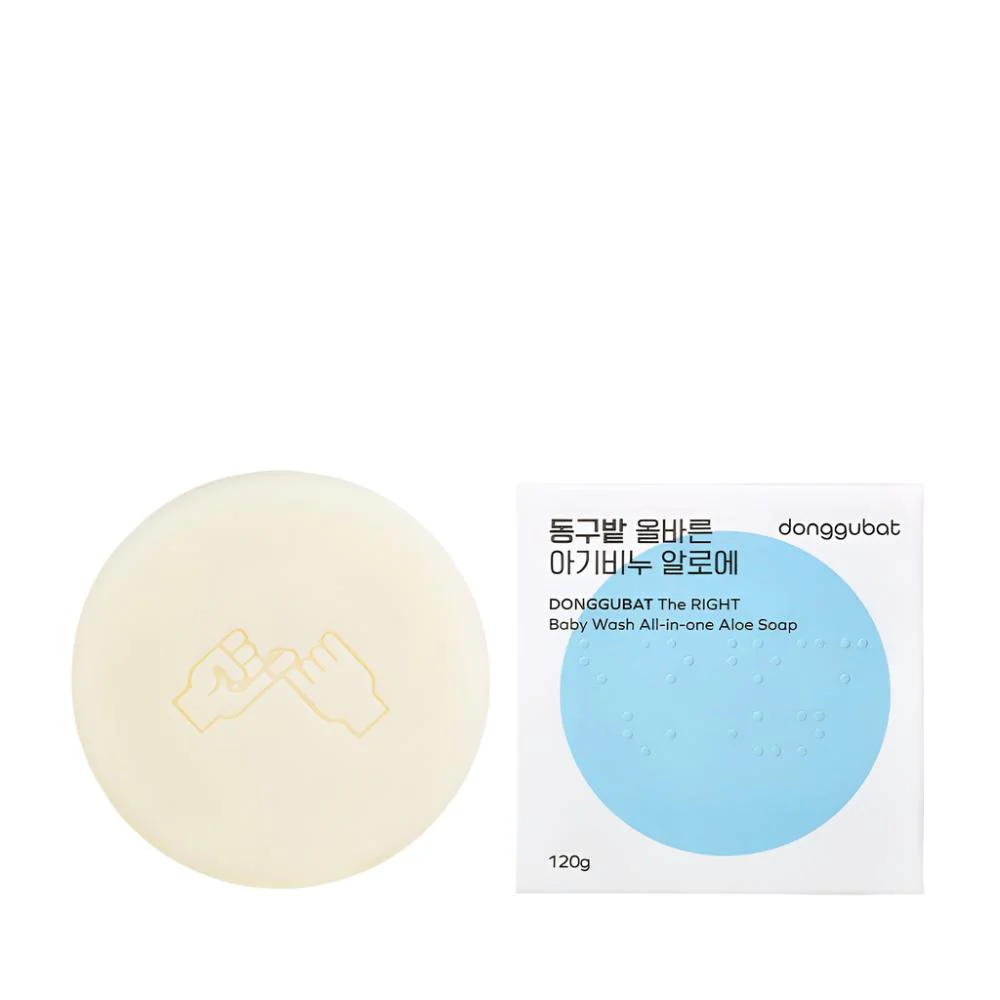 The Right Baby Wash All-in-one Aloe Soap, 100g, 1pack