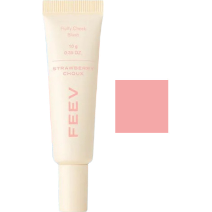 Fluffy Cheek Blush, 10g, Strawberry Choux, 1pack