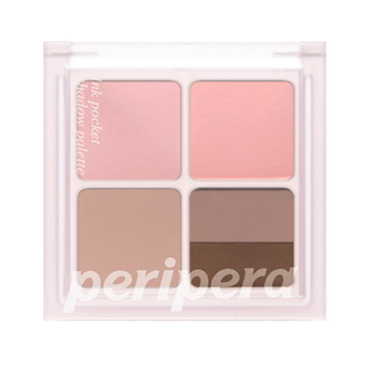 Ink Pocket Shadow Palette, 12 Fallen For Soft Pink, 1pack
