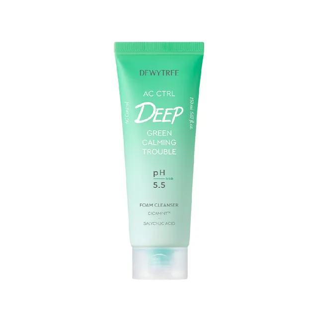AC Control Deep Green Calming Trouble Foam Cleanser, 150ml, 1pack