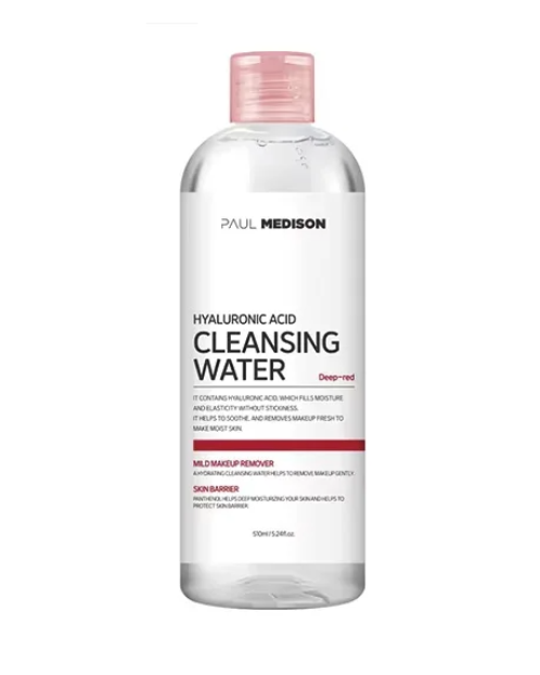 Deep Red Hyaluronic Acid Cleansing Water