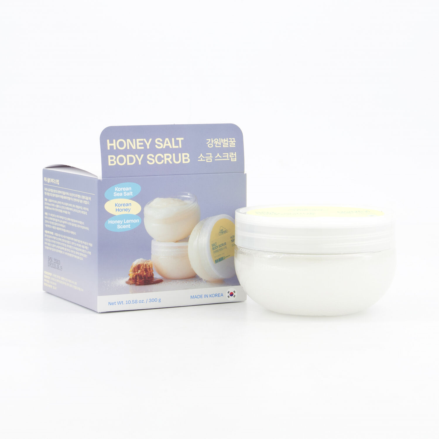 Salty Honey Body Scrub, 300g, 1pack