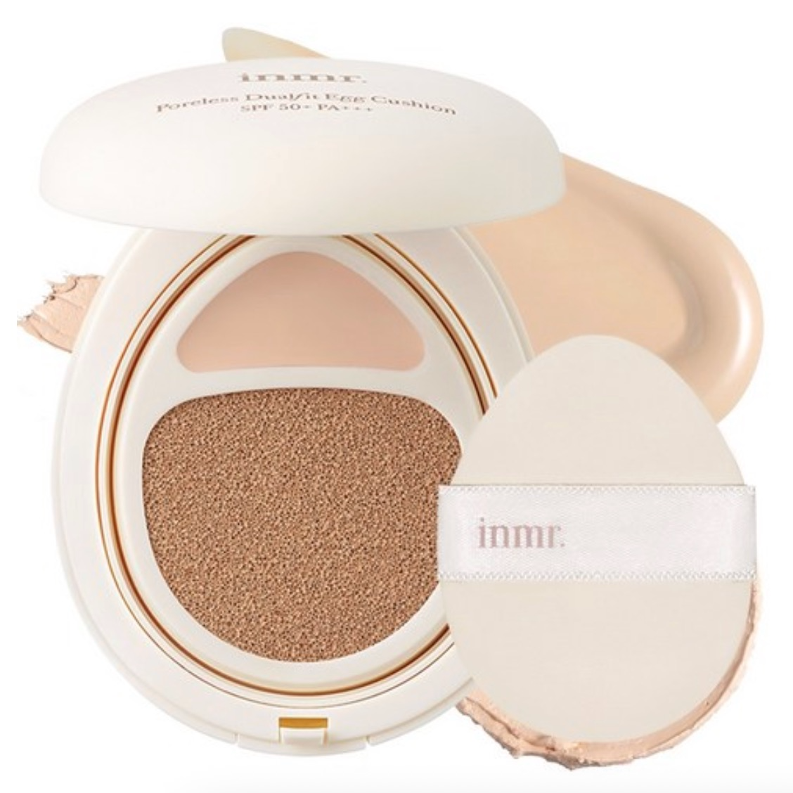 Poreless Dual Fit Egg Cushion, 13g+2g, 21C, 1pack