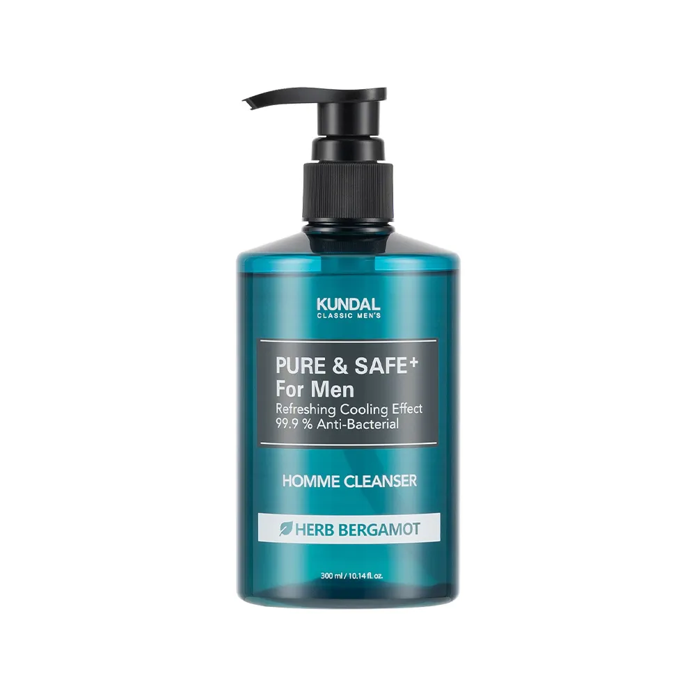Pure & Safe Cooling Homme Cleanser