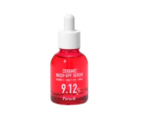 AHA 9.12% Omija Ceramic Wash-Off Serum, 30ml, 1pack