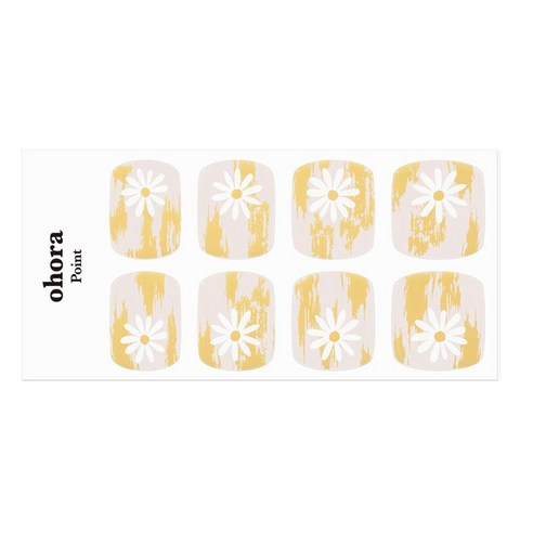 Semi Cure Gel [Pedi], 30ea, P Sun Daisy, 1pack